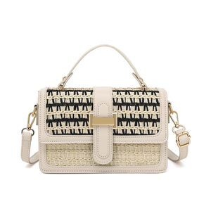 9250 Straw Crossbody Bags Small Straw Clutch Bag Summer Boho Beach Purse